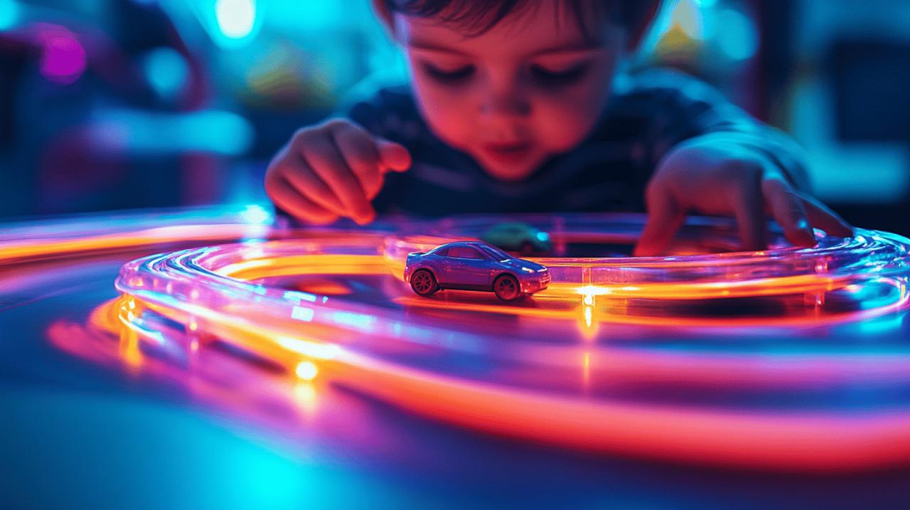 Test et avis : decouvrez pourquoi le circuit de voiture lumineux et flexible Super Racing cartonne